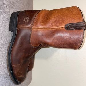 Double-H Leather Boots Size 9 EE FREE SHIPPING 📬